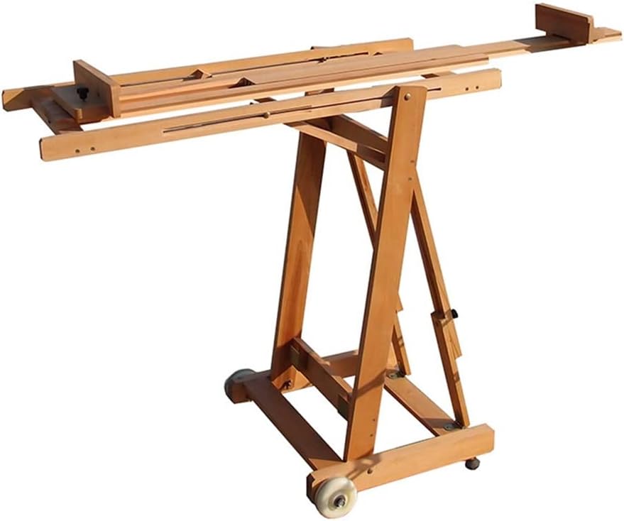 Large Roller Standing Easel Stand Up Poster Easel Large Art Easel Easel Poster Easel