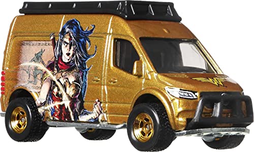 Hot Wheels Mercedes Benz Sprinter vehículo escala 1:64 miniatura 3