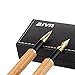AIVN Natural Handcrafted Bamboo Fountain Pen and Ball Point Pen Duo Gift Set for Signature Calligraphy