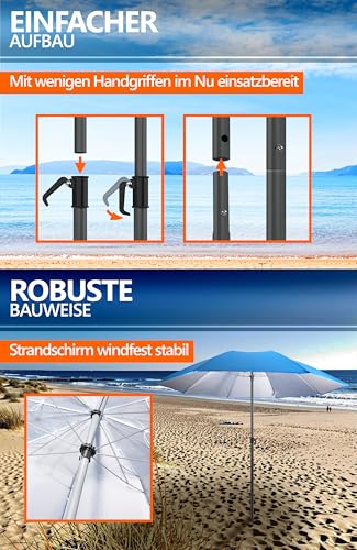 Reise Sonnenschirm Koffer