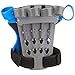 Gray/Blue Hand Wrist Reverse Grip Strengthener with Adjustable Tension 5 Blue/Gray Non Latex Rubber Finger Bands