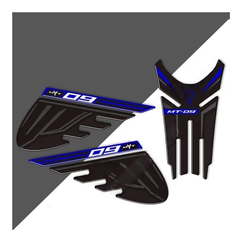 Fuel Tank Protector for MT-09 MT09 MT FZ 09 SP 2021 2022 Motorcycle Fuel Tank Sticker Decals