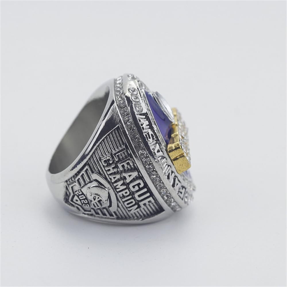 3PCS 2021 2022 2023 Fantasy Football Champiosnhip Rings Set FFL League Champions Ring for Fan's Souvenir Gift