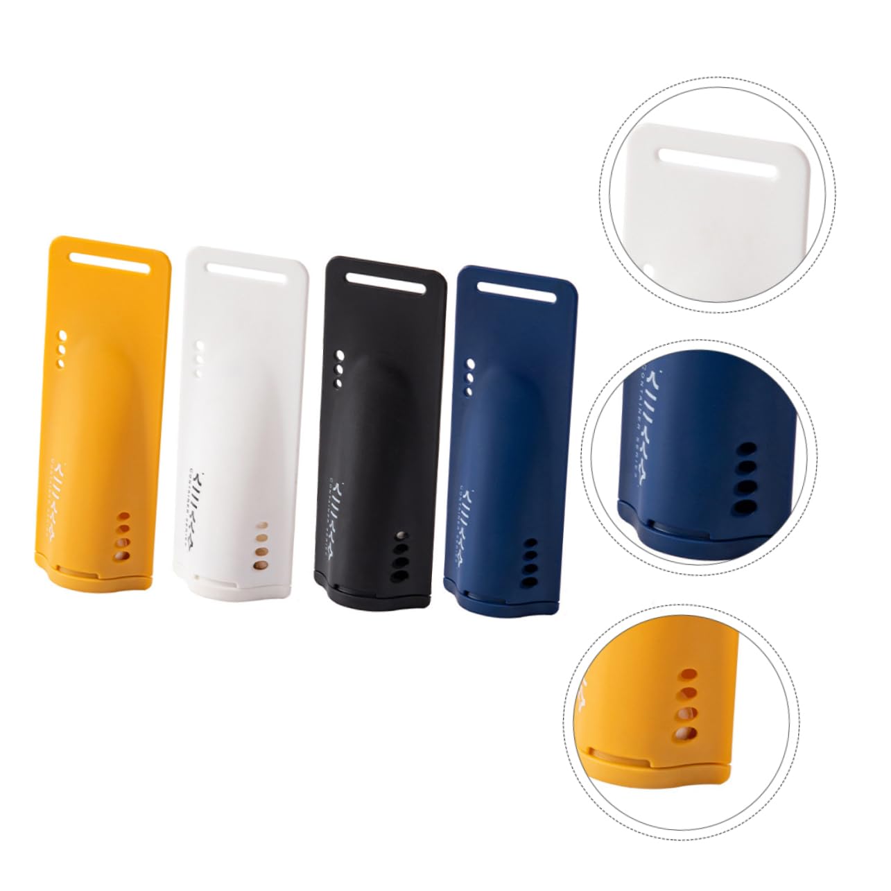 Healeved 8pezzi Deodoranti Per Scarpe Capsule Giallo Blu Bianco Nero Assorbitori Di Umidità Per Scarpe Scarpiera e Viaggi Pratici e Sicuri Per Uso Quotidiano