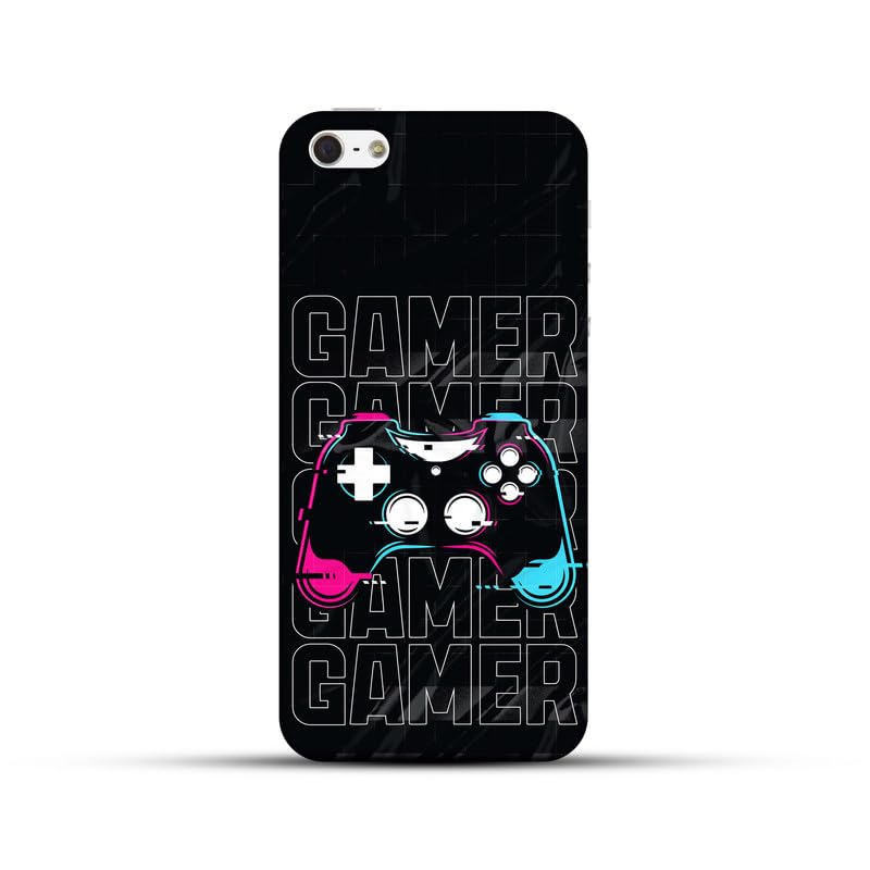 creatology Back Cover for Apple iPhone 5 Gaming Design Colorful Hard Case Protection for Your Smartphone Apple iPhone 5S