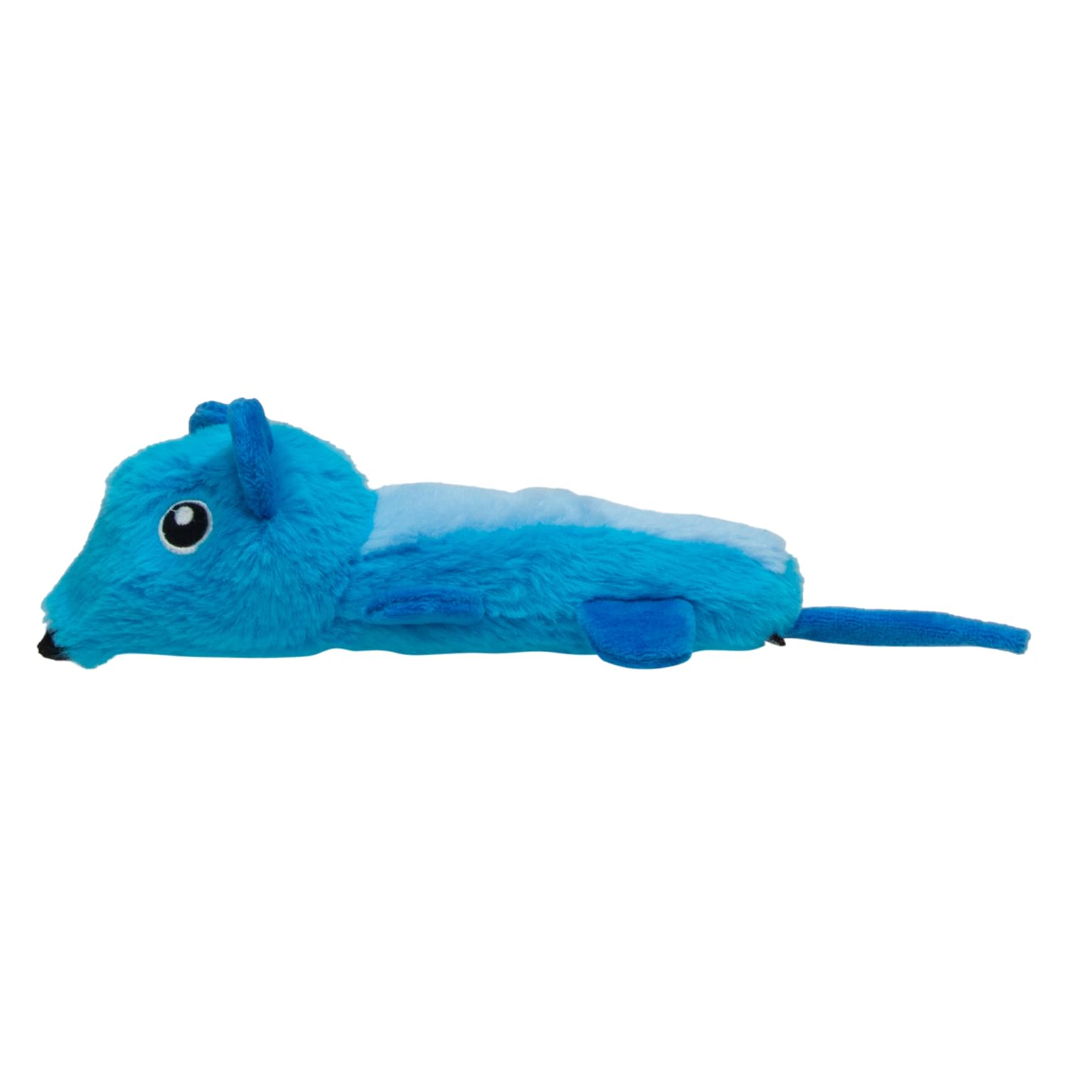 JACK AND VANILLA, Interactive Mouse for Animals, Fun Design and Bright Colours, Stimulates Play and Physical Activity, Washable, 24 cm, Blue, for All Breeds