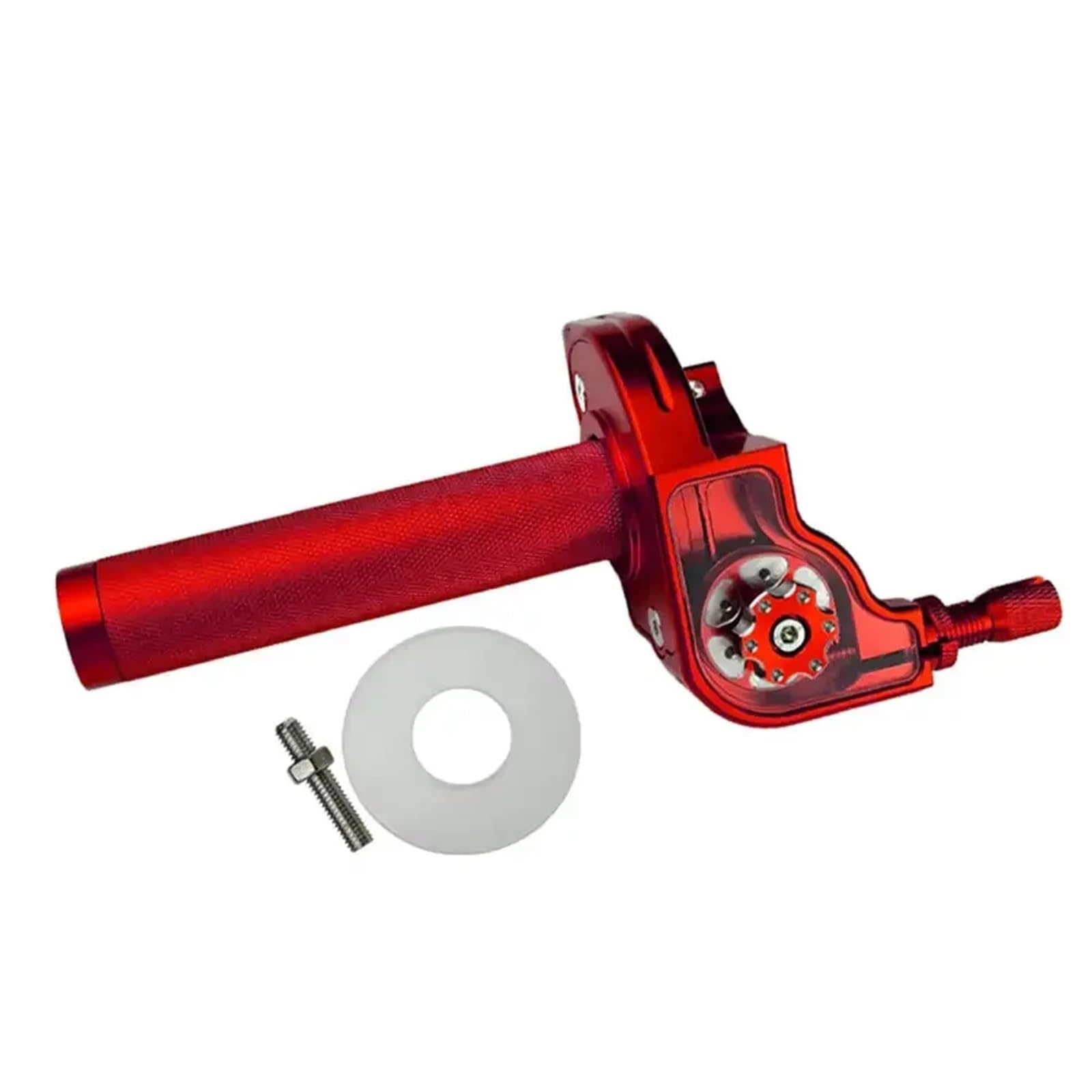 uchwyty kierownicy 7/8" Manetka przepustnicy z szybko działającym mechanizmem i linką, pasująca do motocykli, motorowerów, 50 cm3, 125 cm3 i 150 cm3 M10*1.5