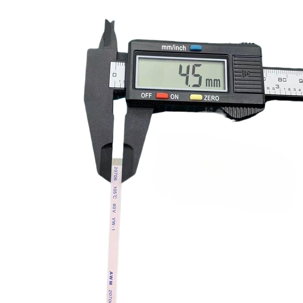 Yancinne 8-Pin White Electronic Wire, 60V, 17cm