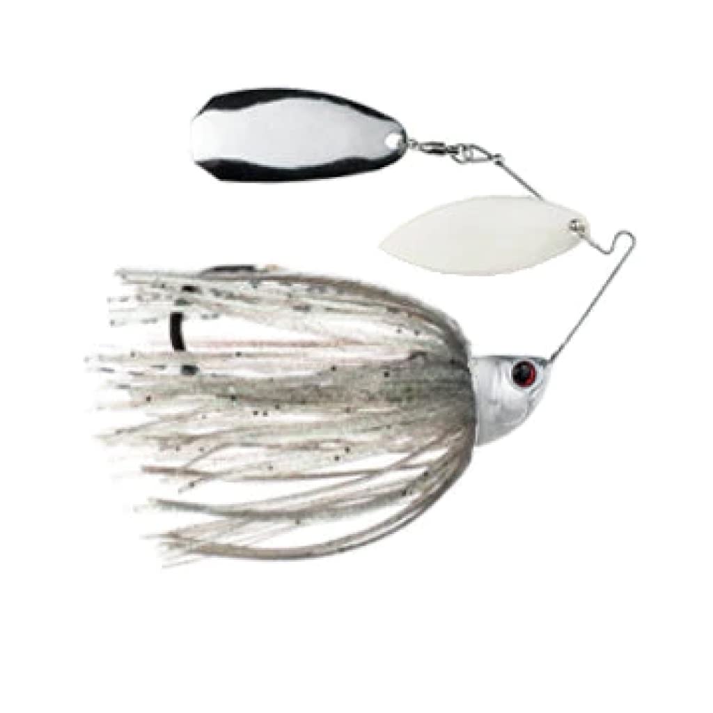 Freedom Tackle Speed Freak Compact Smallmouth Spinnerbait with Kilter Blade | 1/4 oz., Mouse (PN: 52111)
