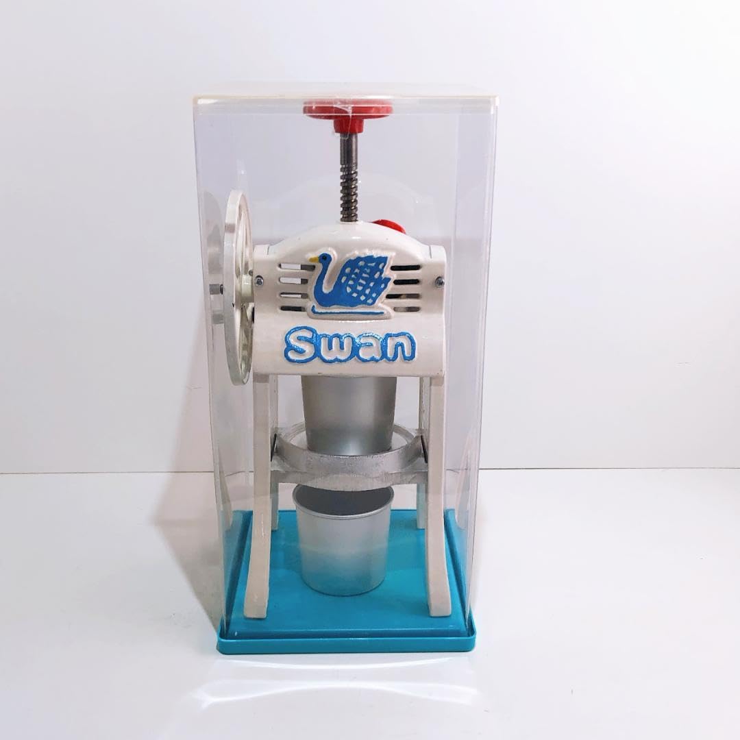 Amazon.co.jp: 池永鉄工 スワン ミニ手動式かき氷器 ちいさな南極 SI 