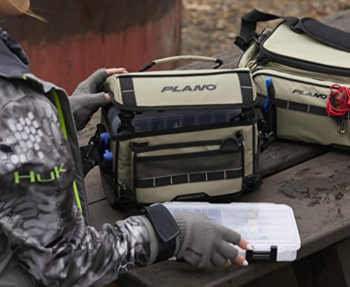 Plano PLAB36121 Weekend Series 3600 Size Softsider Tackle Bag, Tan, Premium Tackle Storage