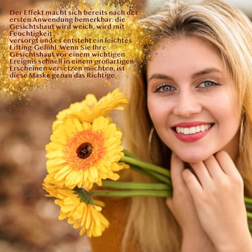 Miniatura 7 de 6 Xgold Tratamiento Máscara Facial,Antiedad,Hidratante,Hidratante Máscara Facial