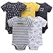 Bebé Body Pack de 5 - Mono Niños Mameluco Manga Corta para Trajes Baño Recién Nacido Ropa de Verano Algodón Pelele Coche 3-6 Meses