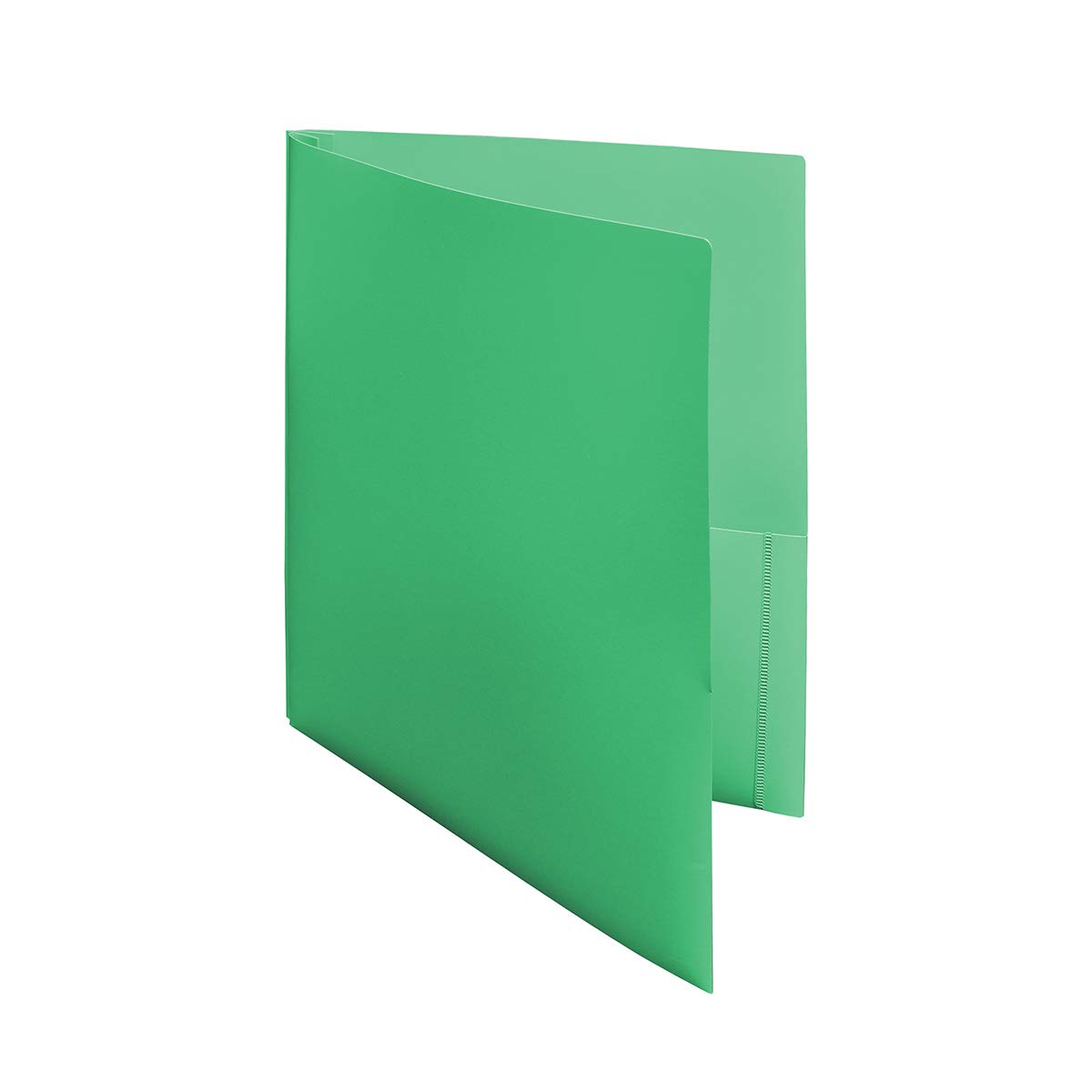 Ultra Pro - 10 Stück, grüne 2-Pocket-Mappen mit 3 Zinken Verschluss.