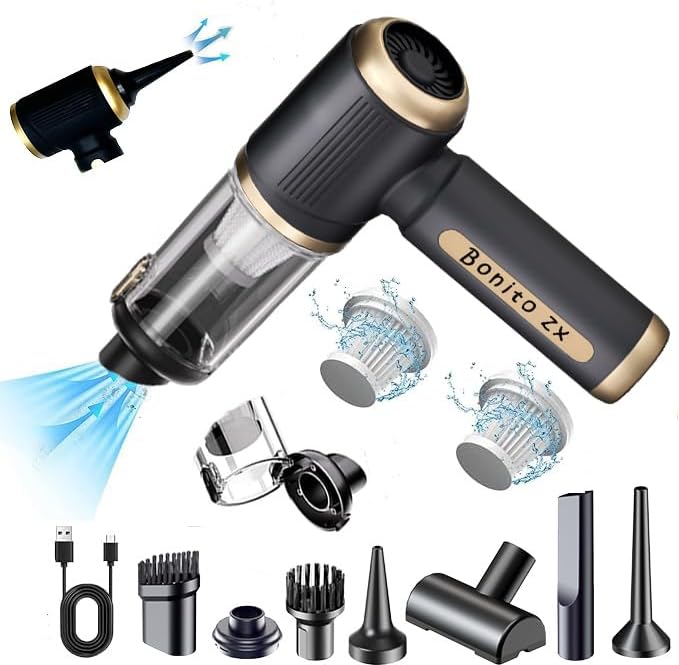 2025年新登場】Bonito ZX ハンディクリーナー 4in1多機能掃除機 7種類