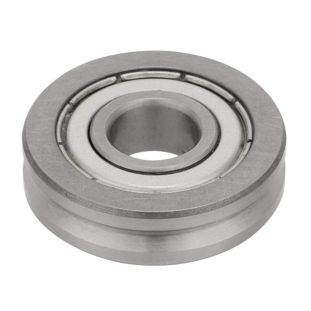 10 Cuscinetti A Sfera 8x16x5 Mm | Metallici, Sigillati In Gomma, A Gola Profonda, Per Macchinari E Progetti Fai-da-te