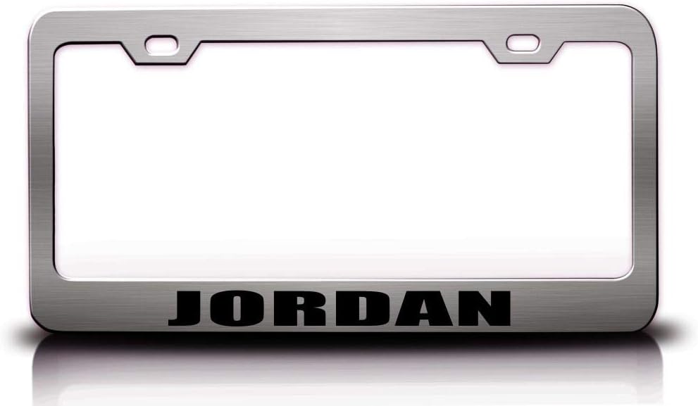 Jordan Country Metal Car SUV Truck License Plate Frame Ch r85