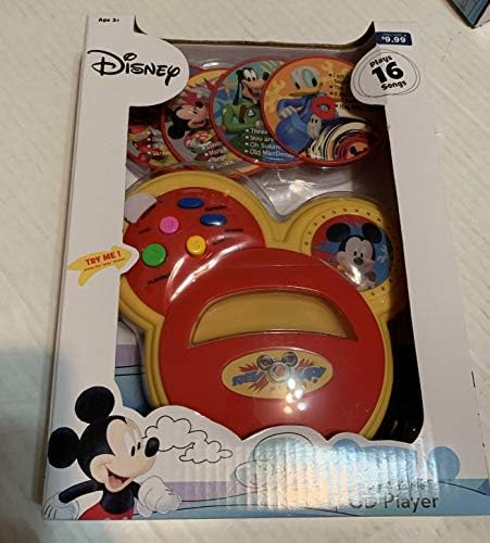 ACA Disney Mickey Mouse Sing with Me CD Player