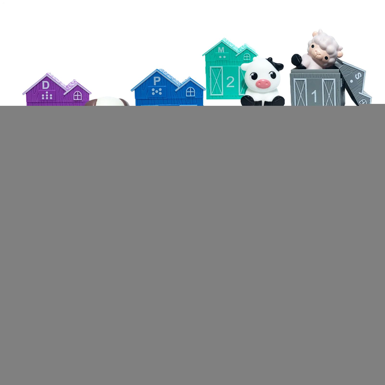 Marionetas de Mano Juguete Educativo Apretable y | Figuras de Dedos Animales de Granja Para Niños Y Niñas Año Nuevo Preescolar Pequeños Cumpleaños Navidad