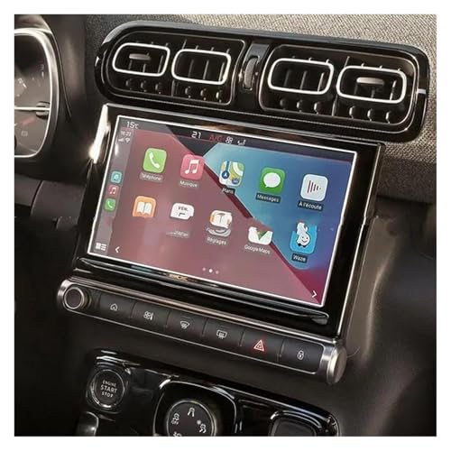 Film protecteur d'écran intérieur autoradio GPS Citroën C3 anti-trace