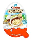 Kinder Creamy milky & crunchy (5-24x19g) – Ferrero Kinderschokolade – Kinder Schokolade für Erwachsene und Kinder - (5)