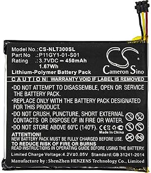 FITHOOD Replacement Battery for NEST Learning Thermostat T200377 Learning Thermostat T200477 Learning Thermostat T200577 Learning Thermostat T200777 Learning Thermostat T200877