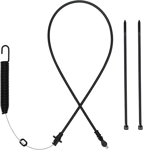 Cable de embrague de cubierta 175067 para cortacésped Craftsman LT1000 LT2000 DLT 3000 de 42 pulgadas para cortacésped AYP Husqvarna Poulan 169676