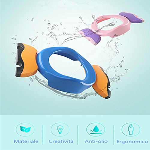 Colleer Riduttore WC per Bambini Water Pieghevole