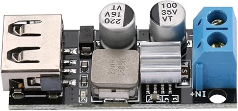 Módulo Ozgkee Buck DC DC Voltage Step Down Power Supply Buck Module 12V 24V 6V 32V To 5V Qc3.0 Usb Fast Charging