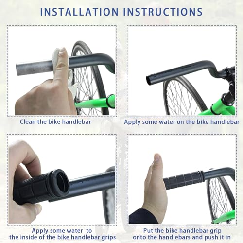 Bike Handle Grips with Tassel Streamers for Girls Boys and Red & Streamers - Picture 6 of 66