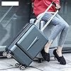 Carry On Suitcase Front Opening Trolley Suitcase With Wheels Suitcase For Men And Women Suitable For Vacation And Travel
