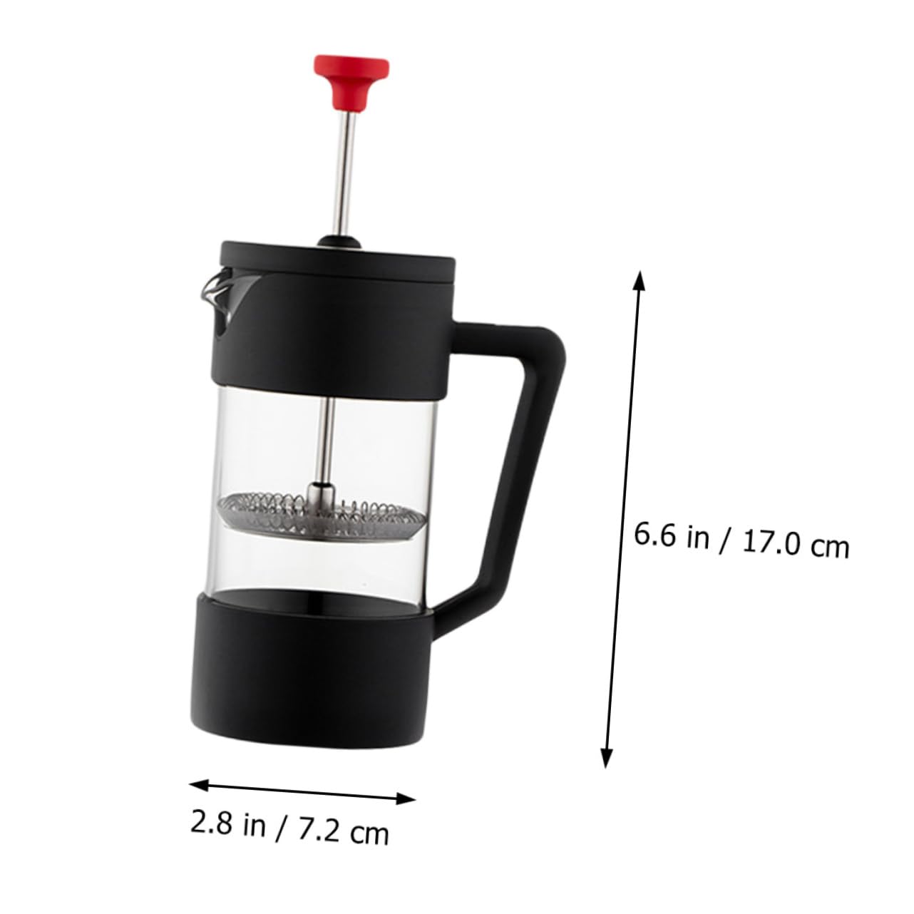 HOLIDYOYO Pressure Coffee Pot Teapot for Coffee and Easy to Clean for Home Brewing Beverages
