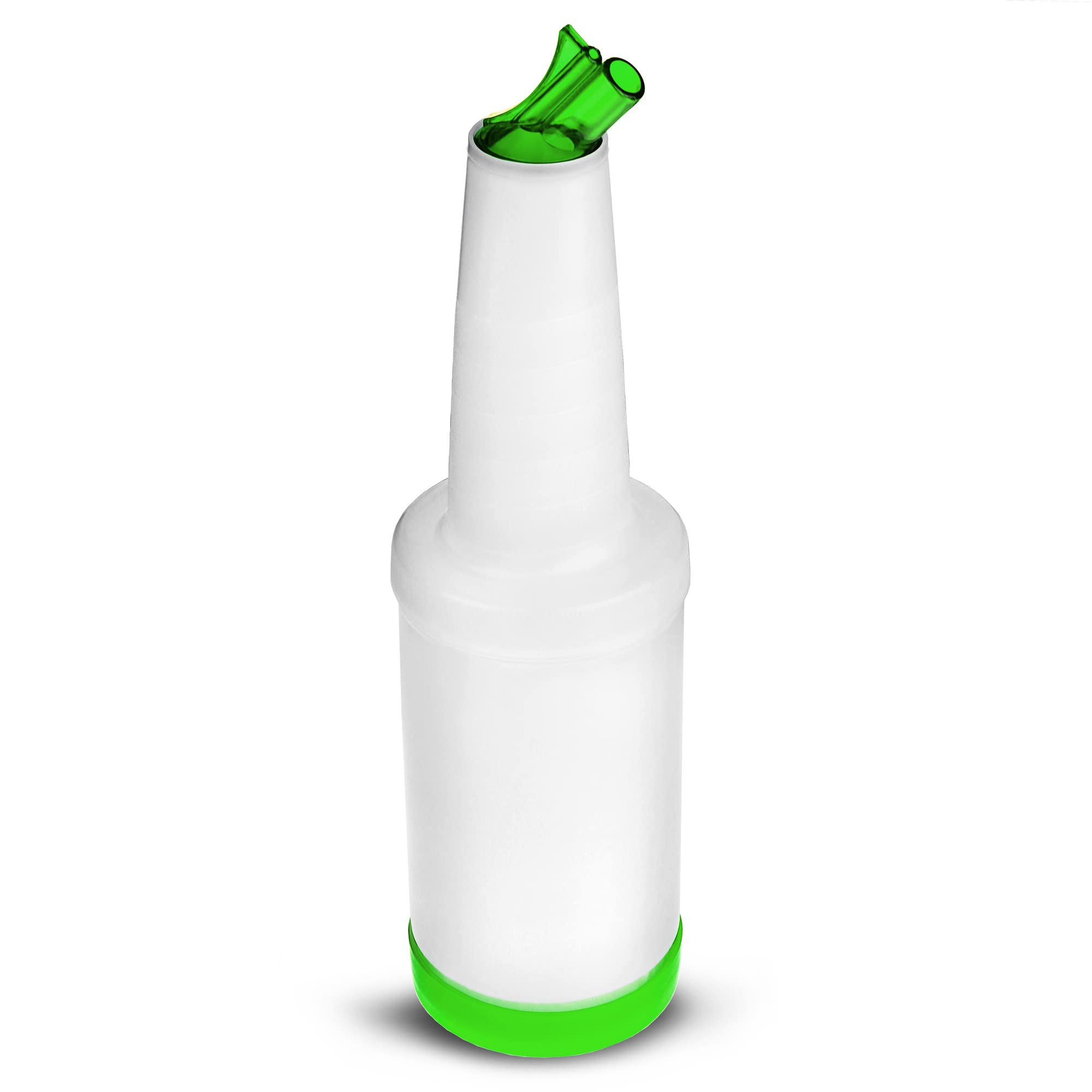 Store & Pour Green - Save and Serve Pourer 1ltr - Cocktail Pourer, Drinks Storage