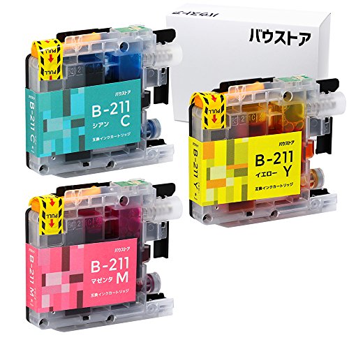 Amazon.co.jp: Brother LC211 シアン・マゼンタ・イエロー 3個 互換