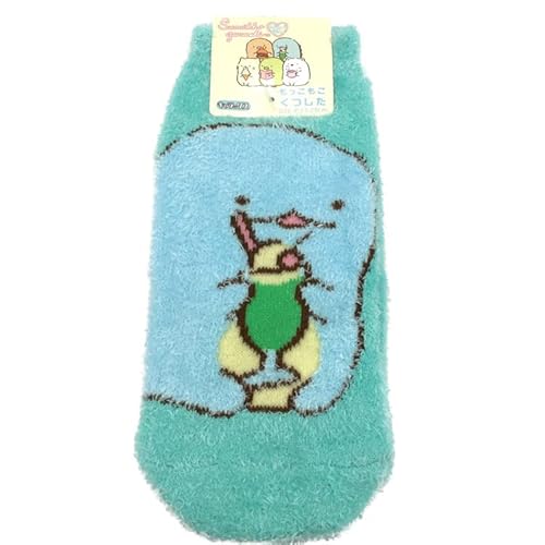 スモール・プラネット すみっコぐらし もっこもこ靴下 とかげ キャラックスソックス もこもこ しっぽずダイナー 502737