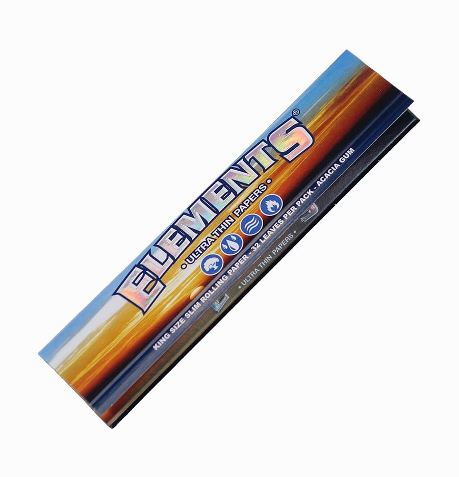 ELEMENTS Ultra Thin King Size Slim 10x Papers à 32 Blatt