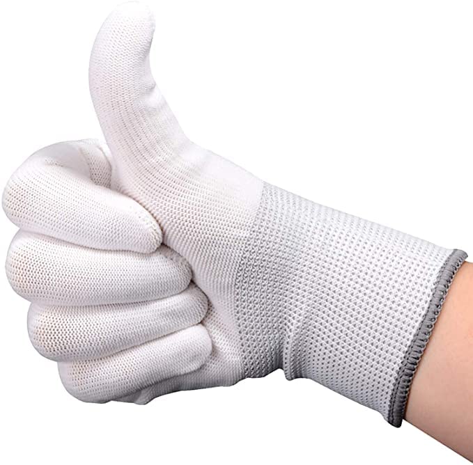 HEISHI Unisex Cotton Gloves Reusable Gloves Hand Protection Multi