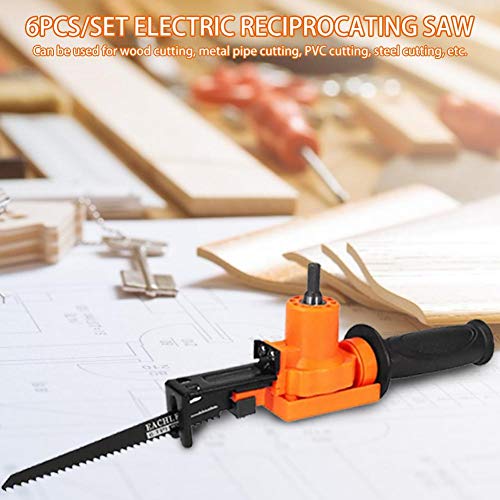 Chen0-super Reciprocating Saw with A Non-slip Rotary Handle for Cutting Wood Metal Steel