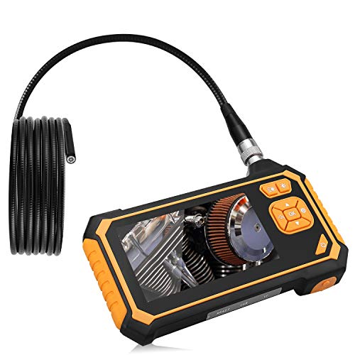 Industrial Endoscope 1.18-197 inch Focal Distance Digital 4.3inch LCD 2600mAh Battery Semi-Rigid Borescope
