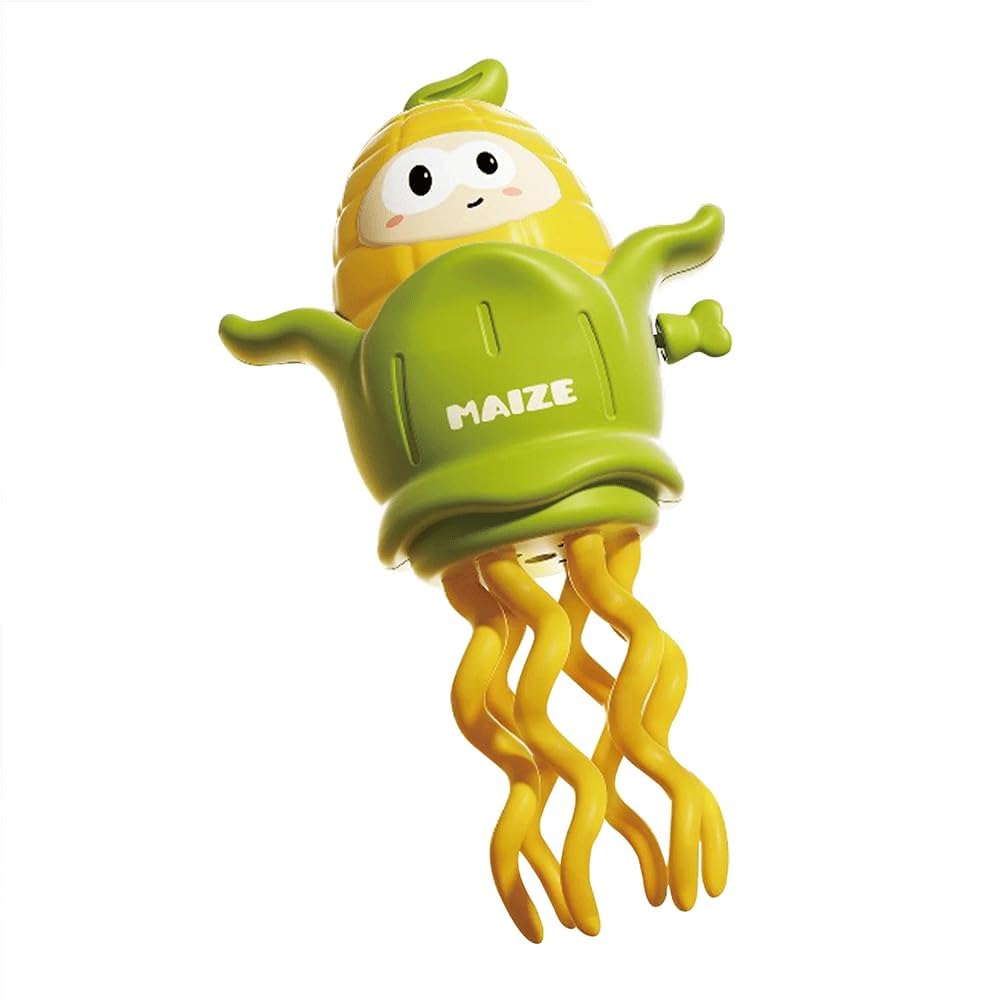 Key Wind-Up Octopus Toy for Kids and Babies – Mechanical 8-Leg Crawling, Wiggling and Dancing Action Play Toy | Fun Moving Octopus Figure for Indoor Play and Gifting (Manula Corn Green)