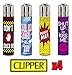 Produktbild 4 Feuerzeuge Clipper Don't Touch Me, Push Me, Call Me Maybe, etc. neues Modell, nachfüllbar.
