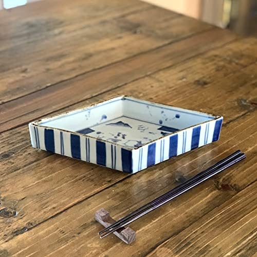 山水菱形向付 和食器 おもてなし 器 正月 食器 陶器 モダン 国産 業務用 割烹 日本製 美濃焼 | 皿 珍味 お刺身 おしゃれ