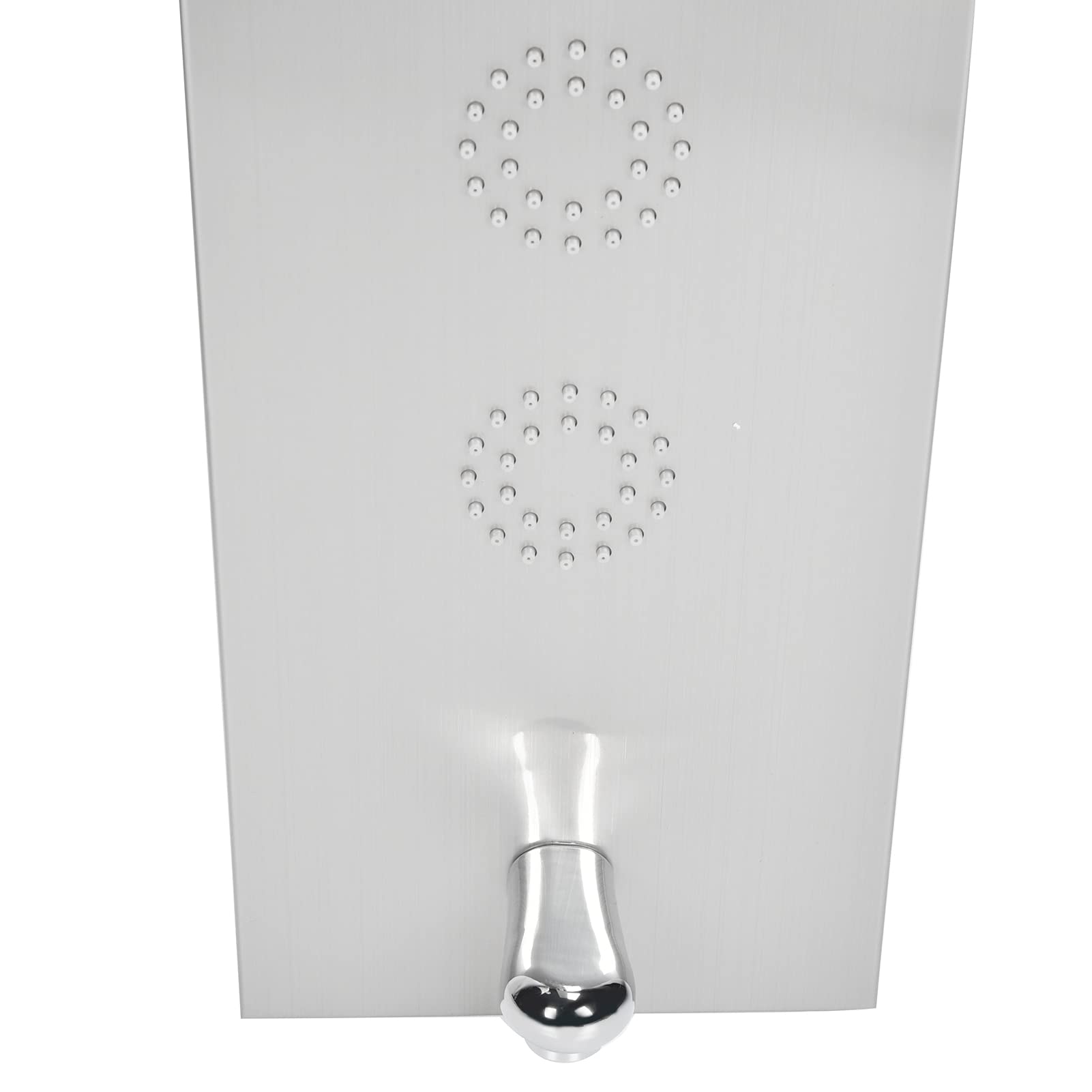 Set Pannello Doccia in Acciaio Inossidabile 304 116 Cm G1/2 Bagno