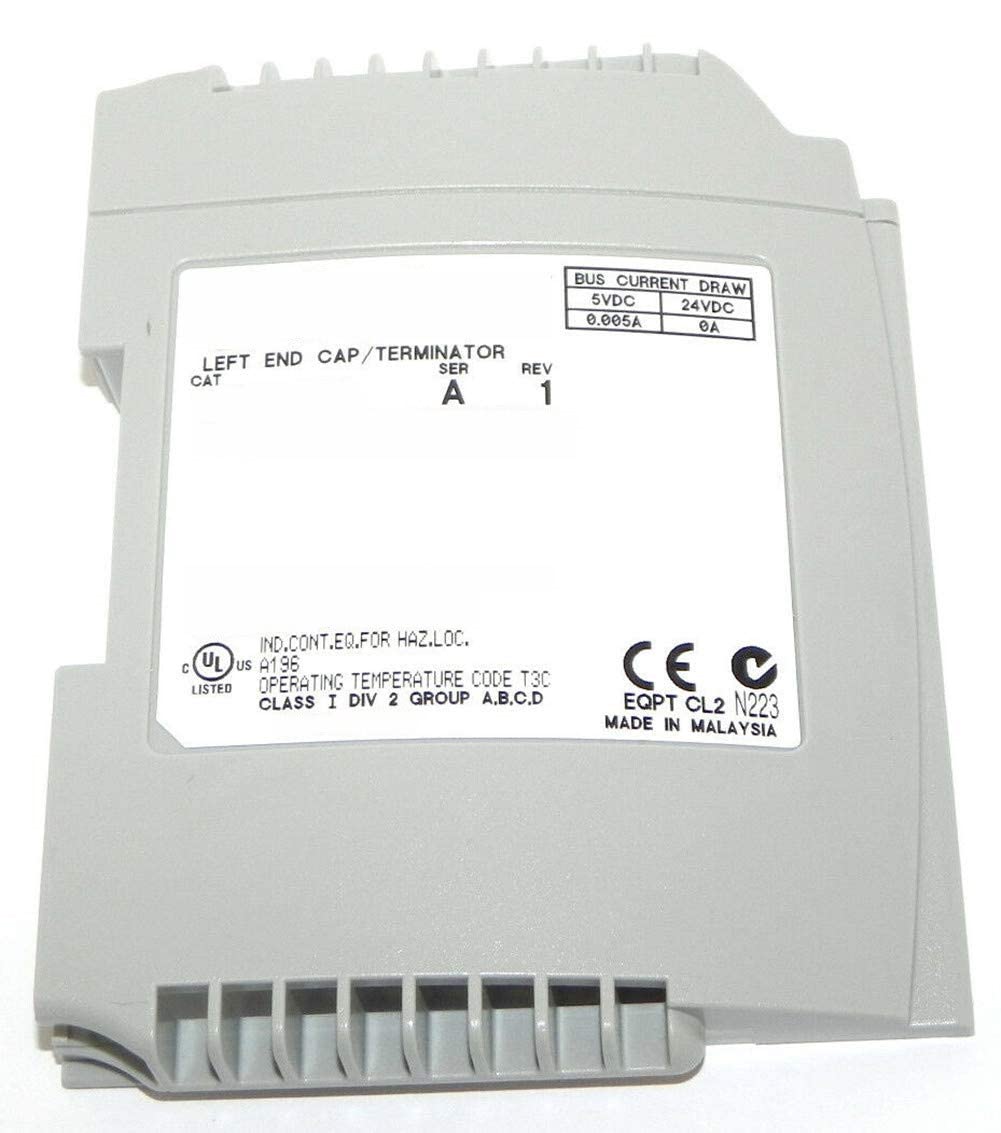 Controls for Allen-Bradley 1769-ECL SER.A, 1769-ECL A, Left End Cap/Terminator, 1769 System Programmable Logic Controller, PLC Module