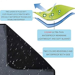 Waterproof-100-Leak-Proof-Blanket-for-Baby-Adults-Pets-Dogs-CatsPee-Proof3-Layer-Protector-for-BedSofa-and-CouchTwinLoveseat-70x90CharcoalBlackReversible-Lightweight - Cucciolini Doodles   Waterproof-100-Leak-Proof-Blanket-for-Baby-Adults-Pets-Dogs-CatsPee-Proof3-Layer-Protector-for-BedSofa-and-CouchTwinLoveseat-70x90CharcoalBlackReversible-Lightweight