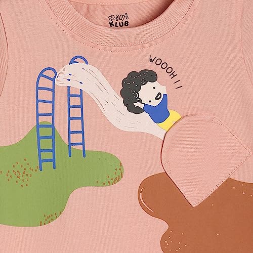 Image of miniklub Boys 3 Printed Applique T-Shirt