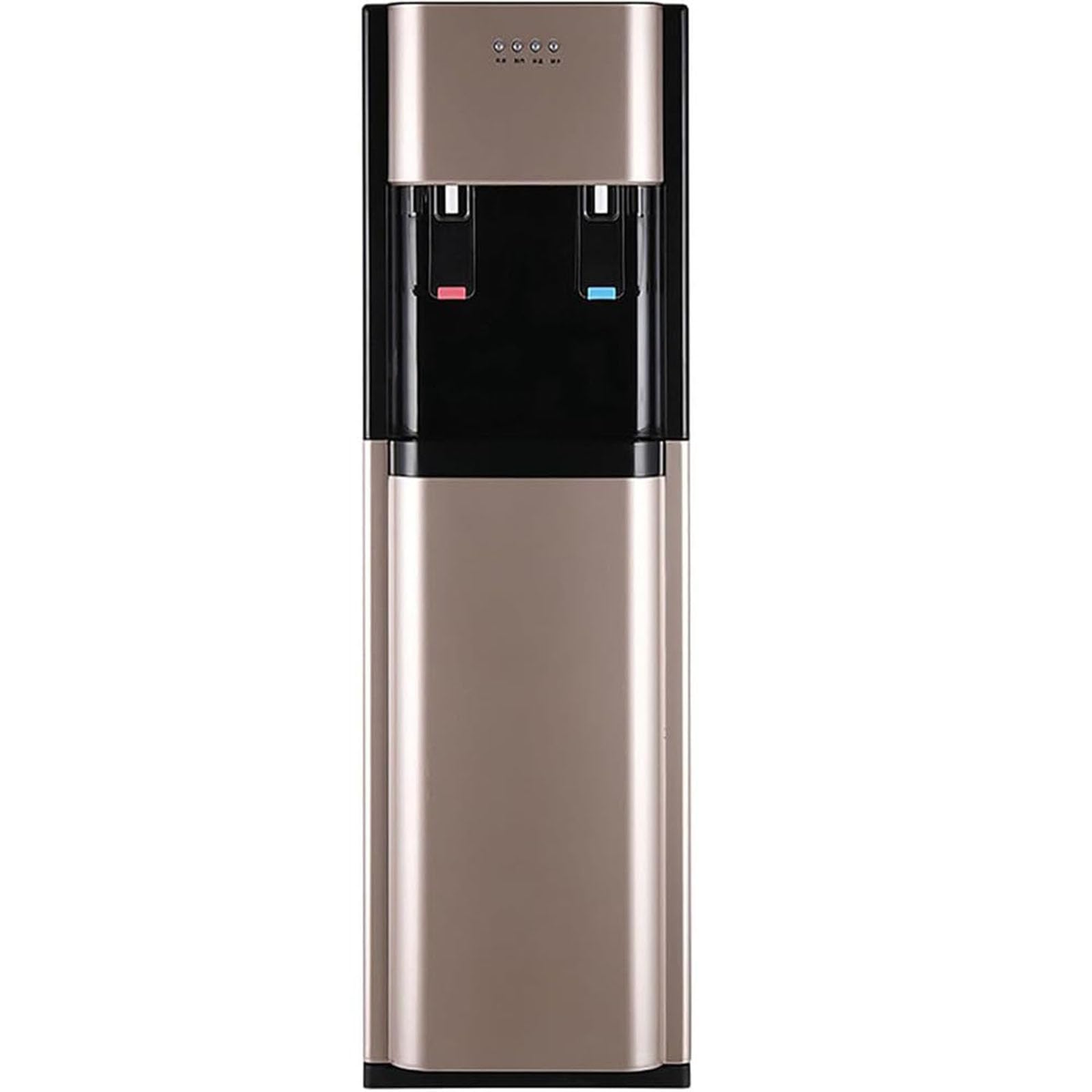 Hot and Cold Water Dispenser, water cooler dispenser, Bottom Loading Floor Standing Water Dispenser, Cold and Warm Dual Function Water Dispenser, Suitable for living room,gold,04