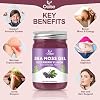 Irish Sea Moss Gel- Real Sea Moss and Elderberry Mixture - 15OZ Wildcrafted Sea Moss Advanced Gel-15OZ Elderberry Flavor