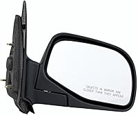 Vista 8 de Para Ford Ranger, Mazda B2300 B2500 B3000 B4000 1998 1999 2000 2001 2002 2003 2004 2005 Espejo de puerta lateral negro texturizado manual