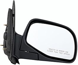 For Ford Ranger,Mazda B2300 B2500 B3000 B4000 1998 1999 2000 2001 2002 2003 2004 2005 Manual Textured Black Side Door View Mirror Passenger Right